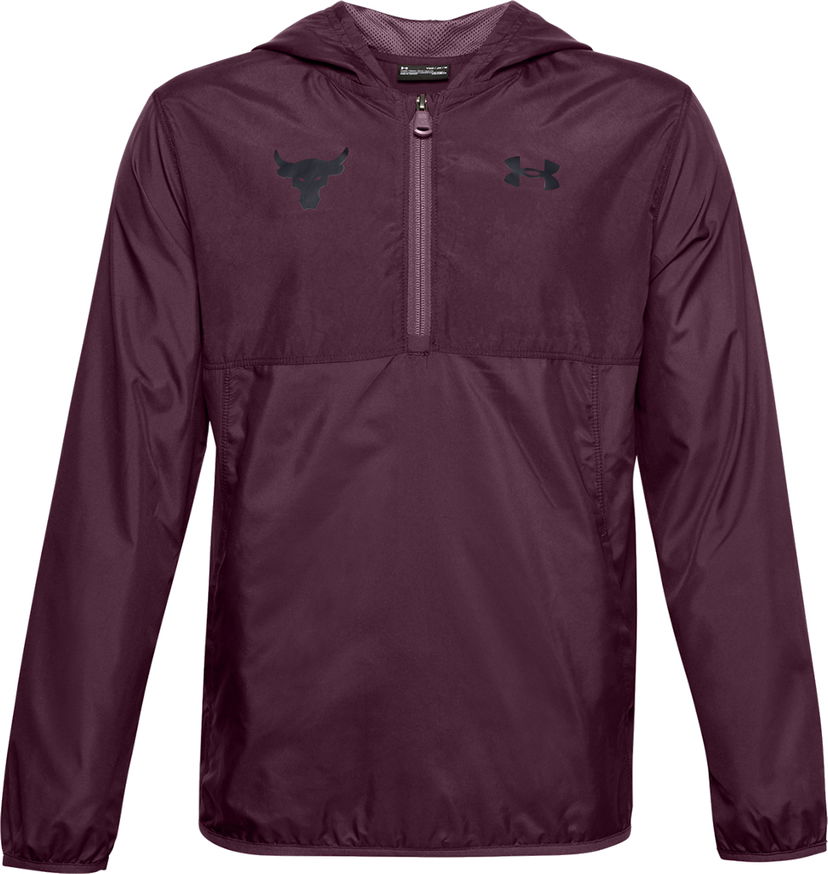 Vetrovka Under Armour Project Rock Collection Hooded Jacket Bordo | 1357573-569