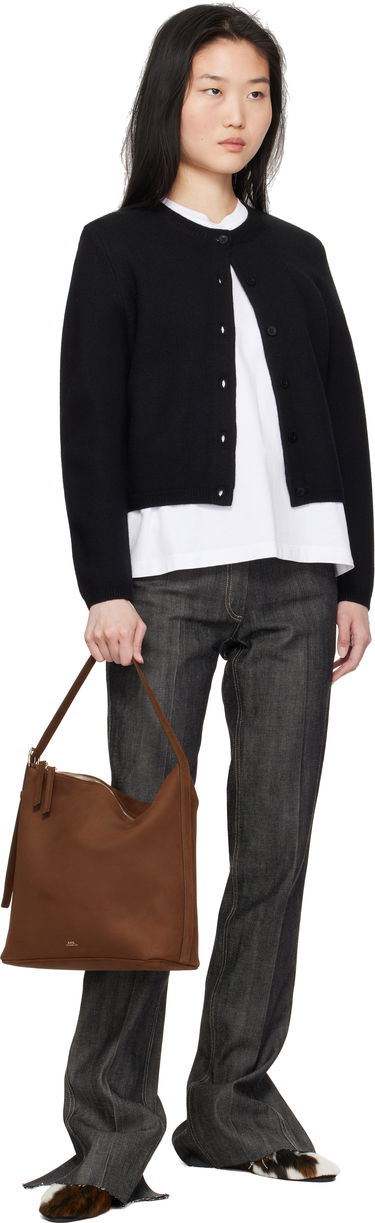 Torba za čez ramo A.P.C. A.P.C. Vera Tote Bag Rjava | PXCAT-F61902, 3