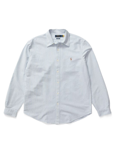 Srajce Polo by Ralph Lauren Custom Fit Oxford Shirt Siva | 710792041004