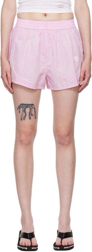 Kratke hlače Alexander Wang Track Shorts Roza | 4WC3244386, 0