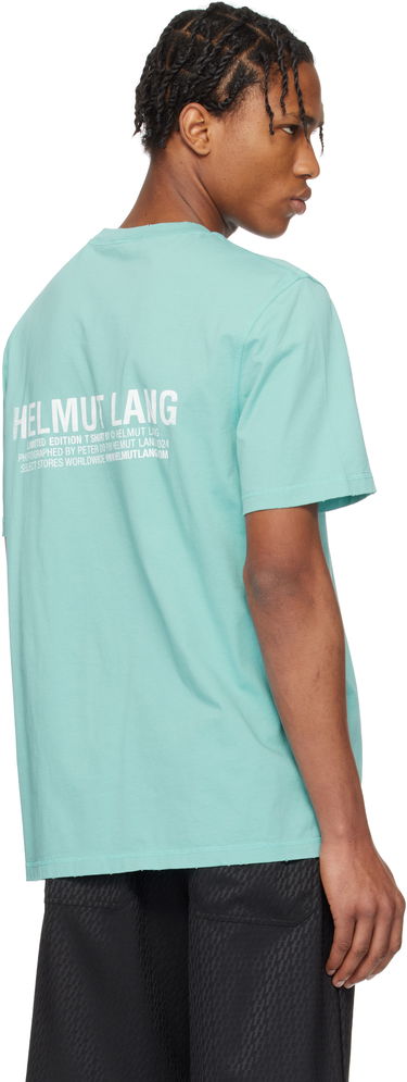 Majica Helmut Lang Helmut Lang Brooklyn Postcard T-Shirt Zelena | O10HM516, 2
