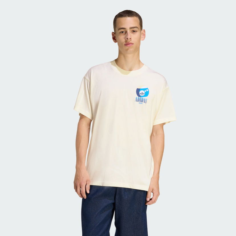Majica adidas Performance Short Sleeve Billiard Graphic T-Shirt Rumena | KT2973