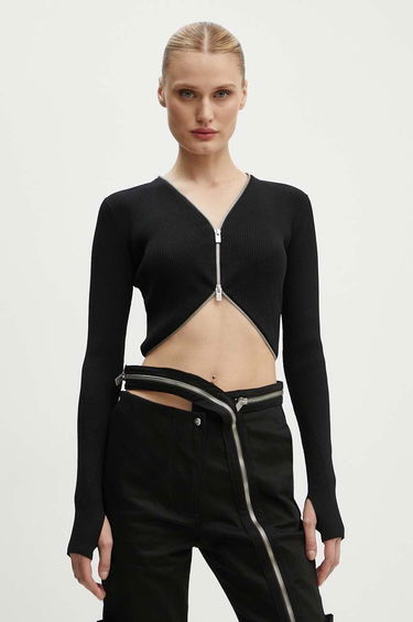 Pleteni pulover HELIOT EMIL Sweater Črna | PREAW24.W.07.064.BLK01, 3