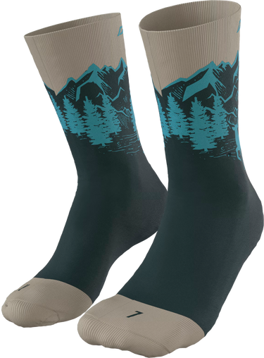 Nogavice Dynafit FAST Socks Zelena | 08-0000071526-5261, 0