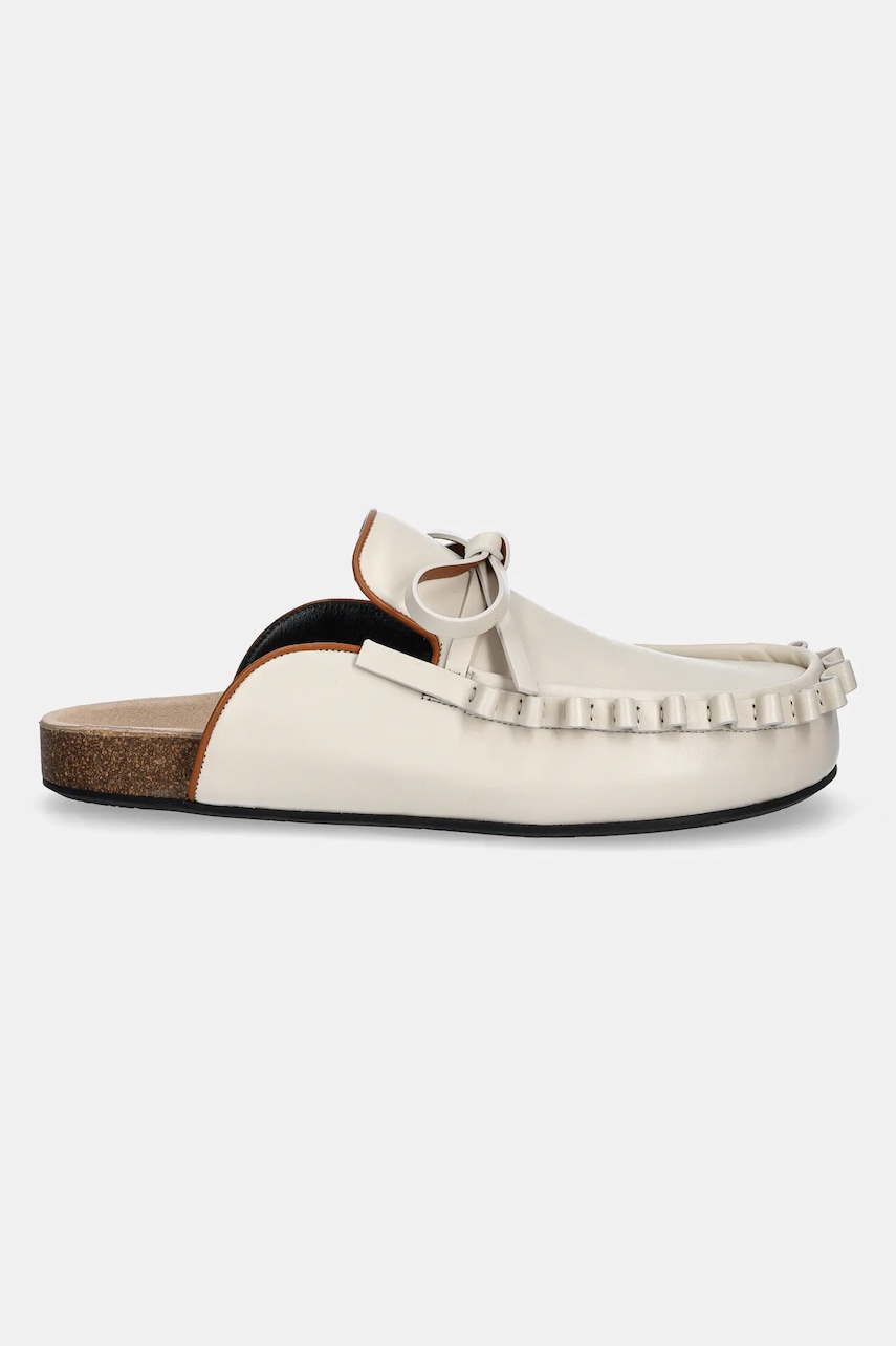 Superge in čevlji JW Anderson JW Anderson Leather Mules Bela | LF0069.LA0323.002, 1