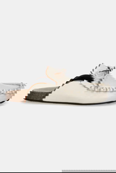 Superge in čevlji JW Anderson JW Anderson Leather Mules Bela | LF0069.LA0323.002, 1