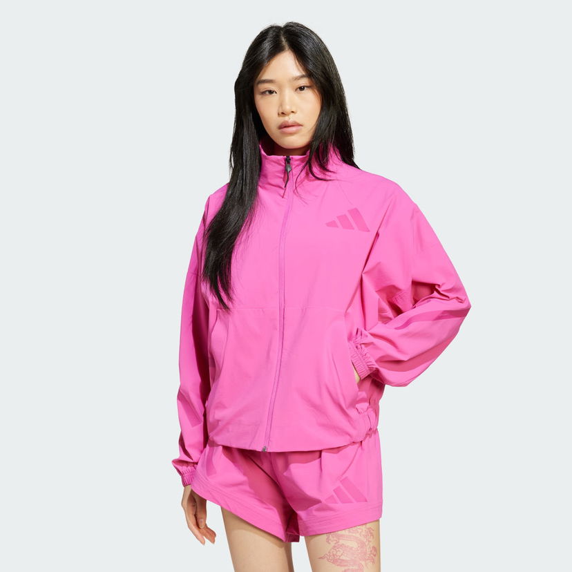 Vetrovka adidas Performance Z.N.E. Woven Full-Zip Track Jacket Roza | JP4191