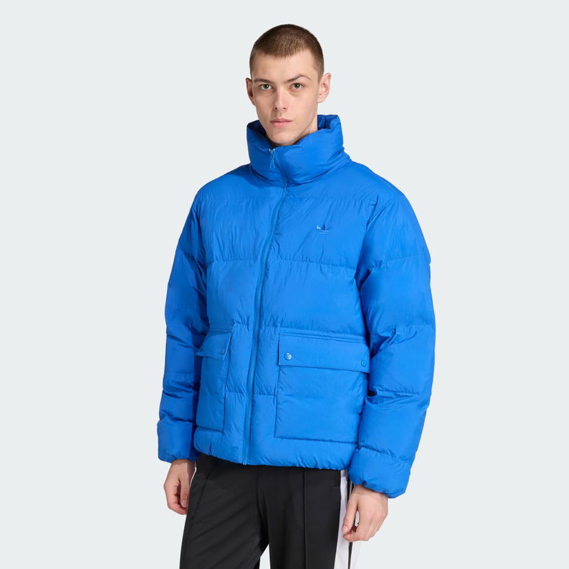 Puhovka adidas Originals adidas Originals Faux Down Puffer Jacket Modra | JX4088