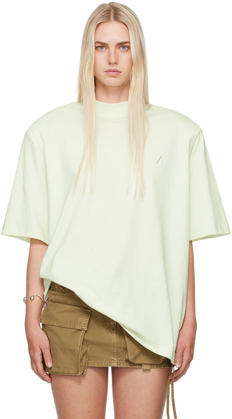 Majica The Attico Attico Kilie T-Shirt Zelena | 247WCT173 J025