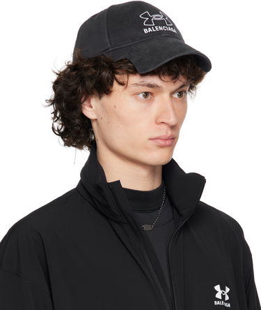 Kapa Balenciaga Under Armour Edition Washed Cap Črna | 807145410B2, 1