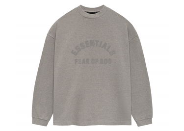 Majica Fear of God Core Collection Heavy L/S Tee Heather Grey Siva | 125SU242011F, 0