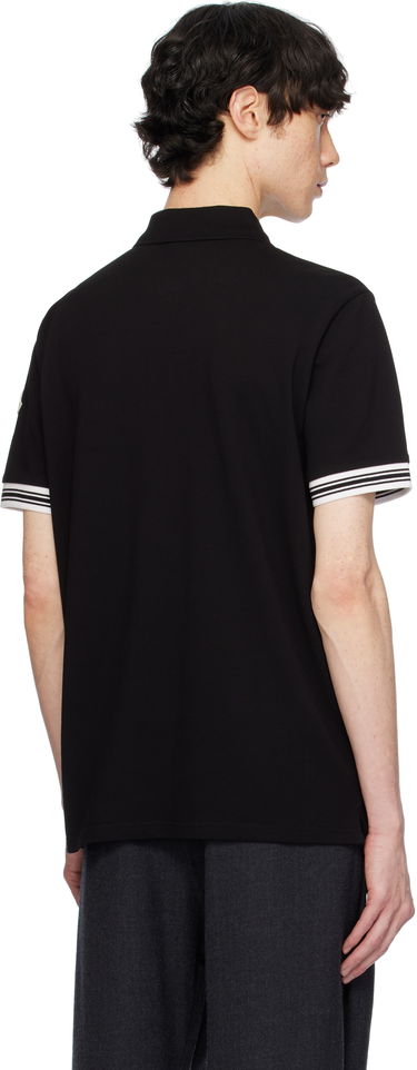 Polo majica Moncler Archivio Short Sleeve Polo Črna | K10918A00006899UR, 2