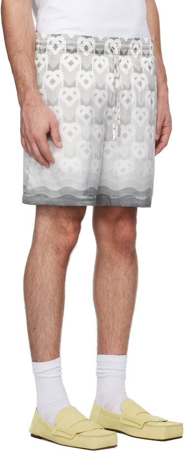 Kratke hlače Casablanca Drawstring Shorts Siva | MPS25-TR-012-01, 1