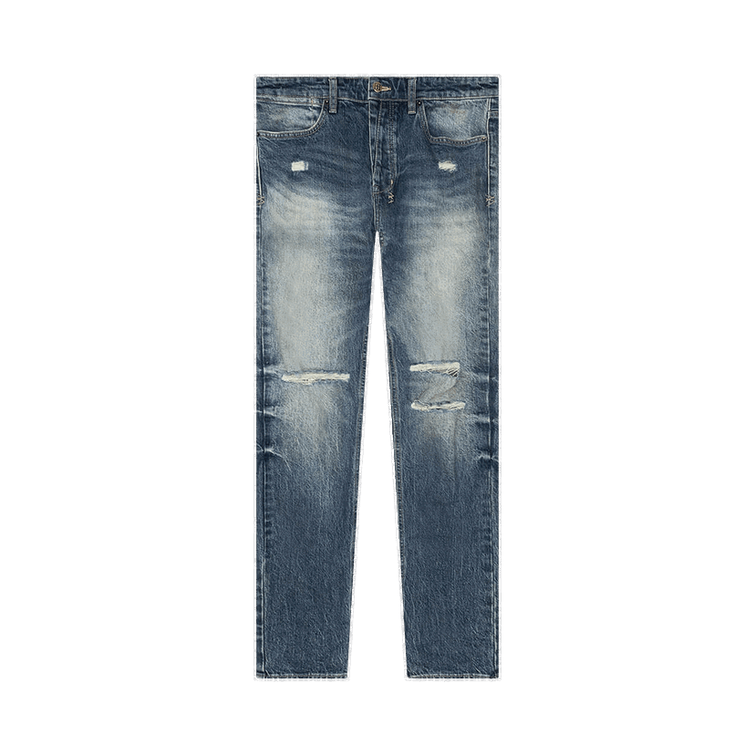 Kavbojke Ksubi Ksubi Van Winkle Trashed Jeans Modra | 5000006428