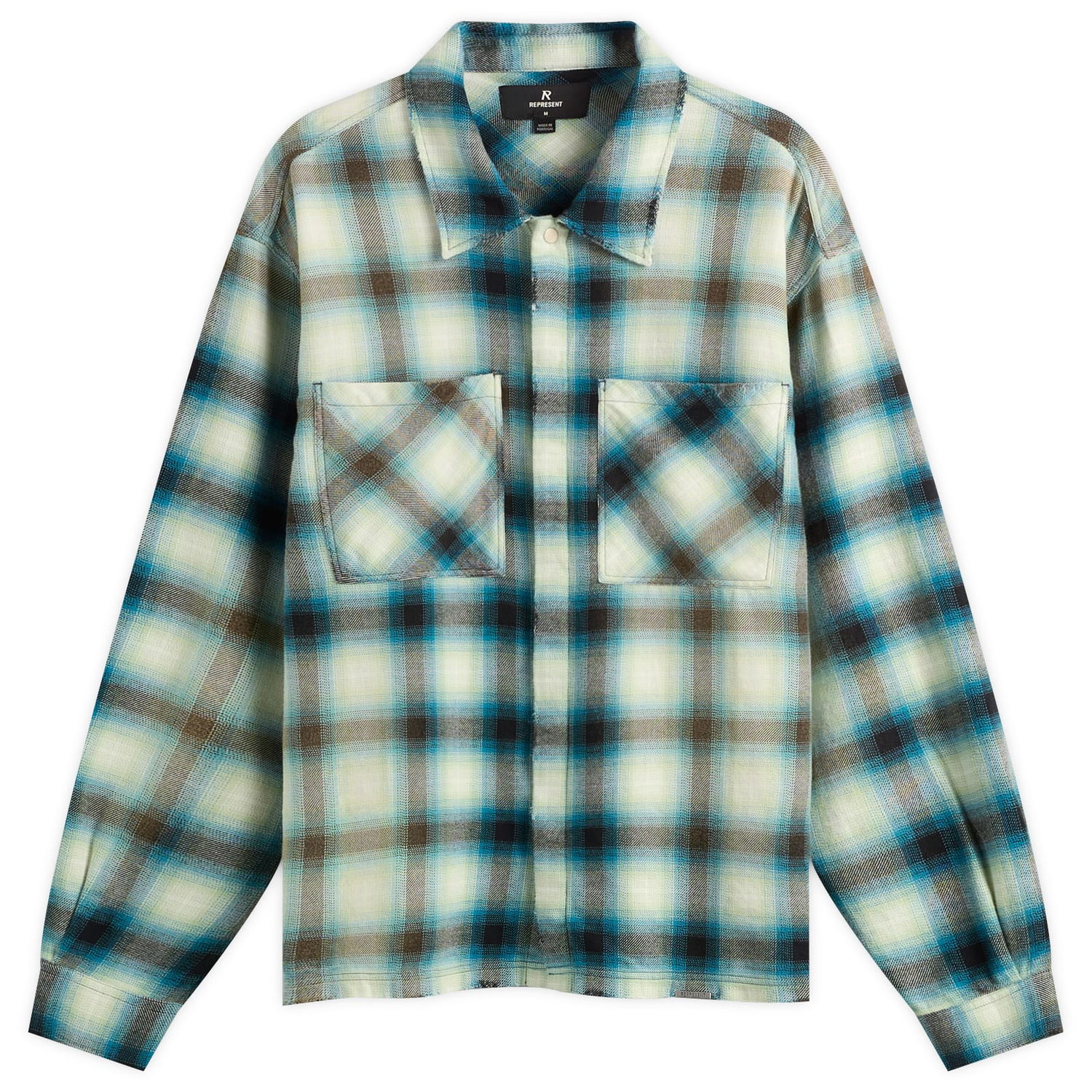 Srajce Represent Clo Sun Bleached Flannel Shirt Večbarvna | MLM100107-08, 1