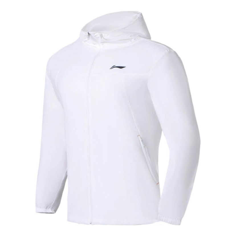 Vetrovka Li-Ning Running Windbreaker Bela | AFDS365-1