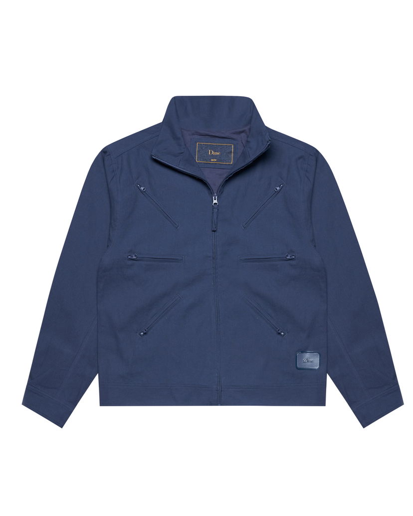 Bomber jakna Dime Navy Blue Zip-Up Jacket Mornarica | DIMEHO243NVY