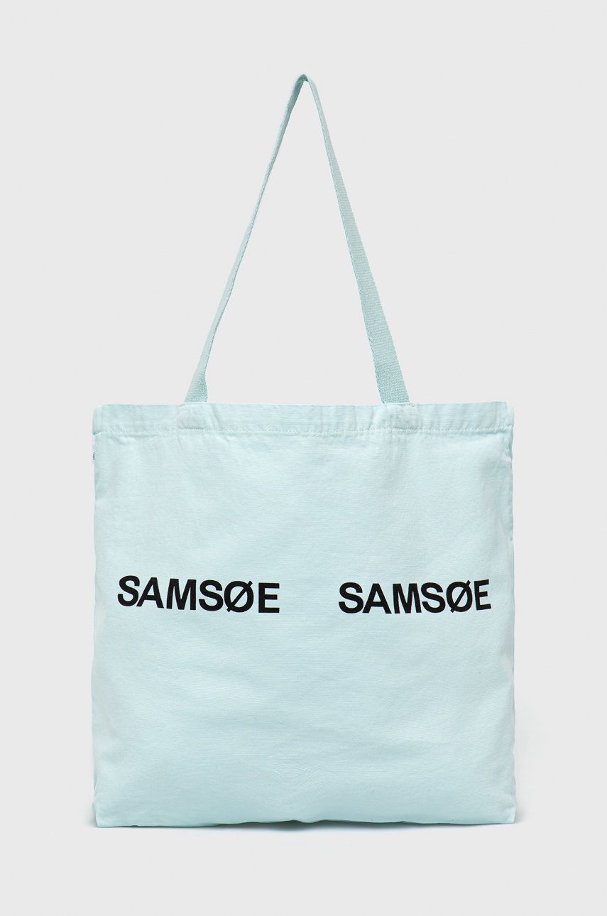 Tote bag Samsoe Samsoe Frinka Shopper Turkizna | F20300113, 0