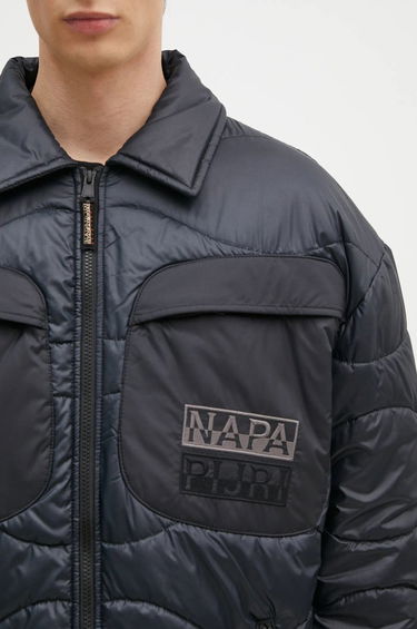 Puhovka Napapijri A-Jaman Oversize Puffer Jacket Črna | NP0A4I1W0411, 3