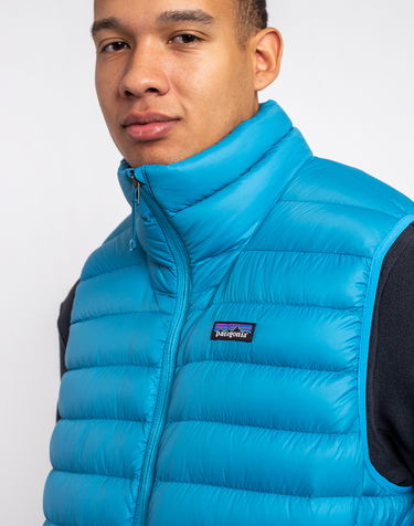 Telovnik Patagonia Down Sweater Vest Modra | 84623, 1