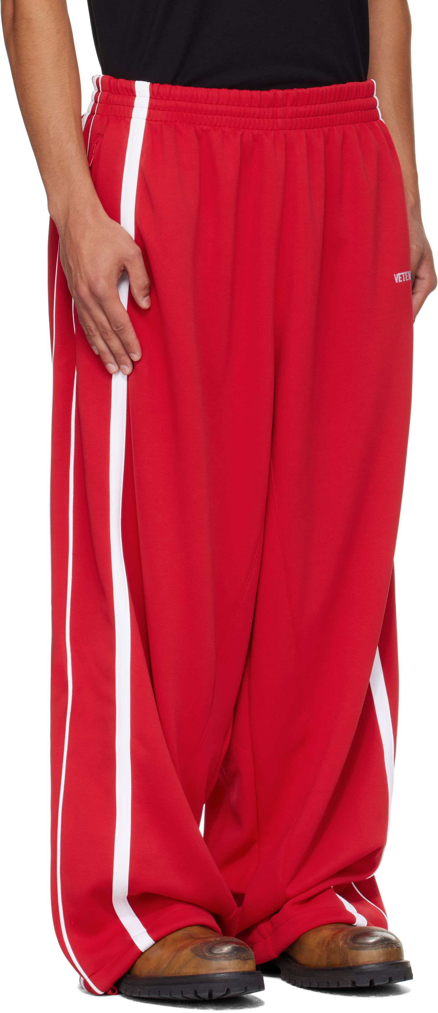 Trenirka VETEMENTS VETEMENTS Gym Pants Rdeča | UH76GP300R, 1