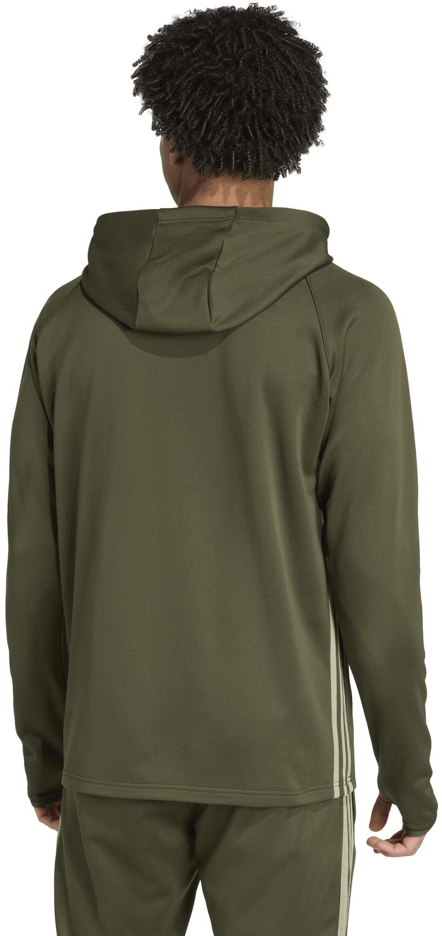 Pulover adidas Performance Tiro 25 Essentials Winterized Training Hoodie Zelena | JW4589, 1