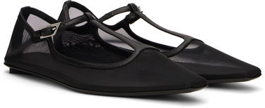 Obleke The Attico Attico Juno Ballerina Flats Črna | 250WSH00858 PAA082AA, 3