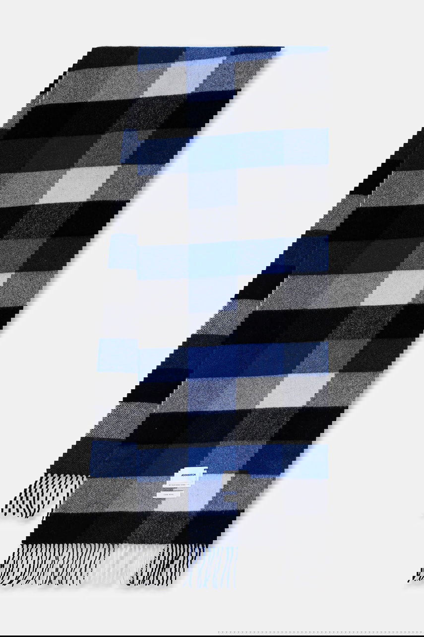 Šala ADER ERROR MUFFLER Checkered Wool Scarf Večbarvna | BO01FWAC0403BL, 0