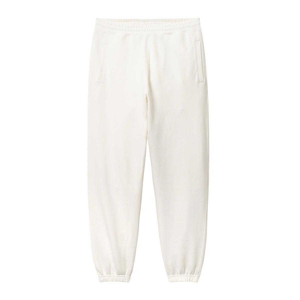 Hlače Carhartt WIP Nelson Sweat Pant "Wax garment dyed" Bela | I029538_D6_GD, 0