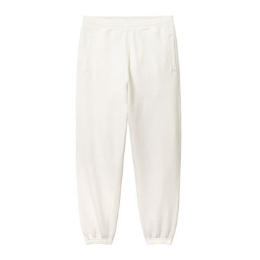 Hlače Carhartt WIP Nelson Sweat Pant "Wax garment dyed" Bela | I029538_D6_GD, 0