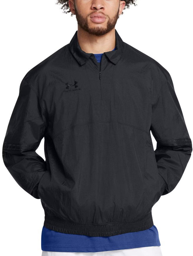 Vetrovka Under Armour 96 Terrace Drill Top Črna | 1387923-001
