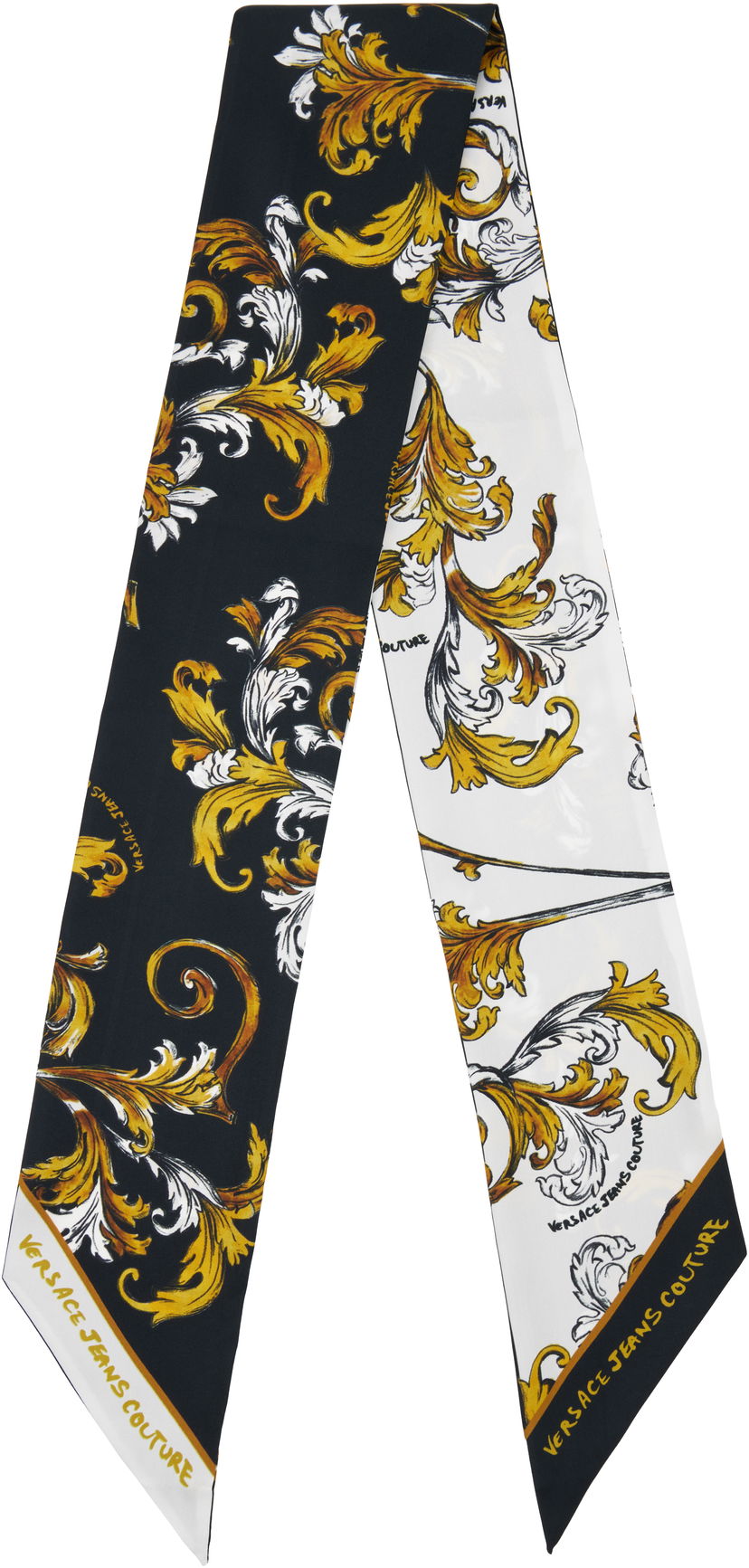 Šala Versace Versace Jeans Couture Barocco Print Silk Twill Scarf Večbarvna | E78HA7H08_EZG356