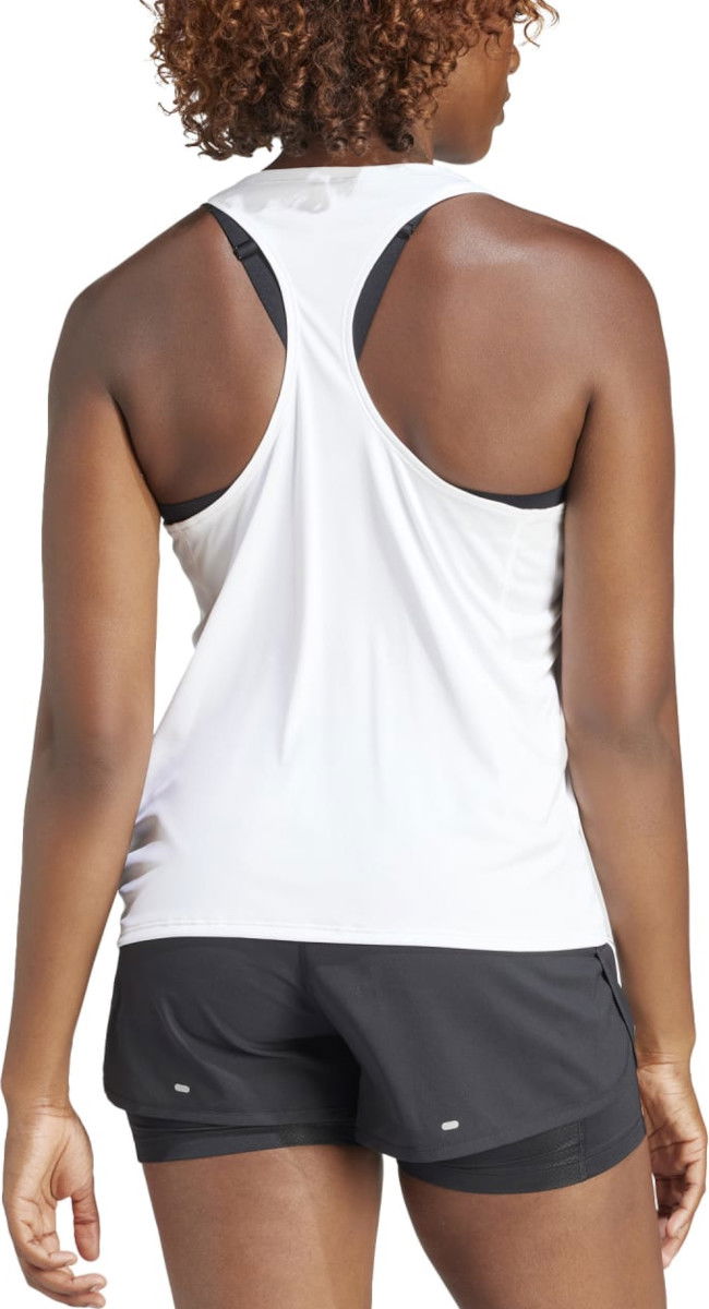 Majica brez rokavov adidas Originals Adizero Tank Top Bela | in1181, 1