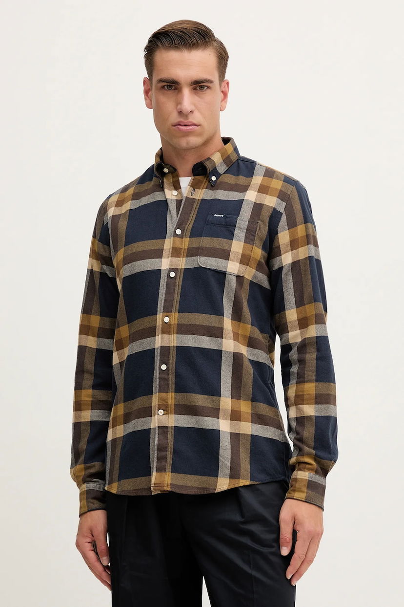 Srajce Barbour Barbour Folley Regular Fit Button-Down Shirt Večbarvna | MSH5364