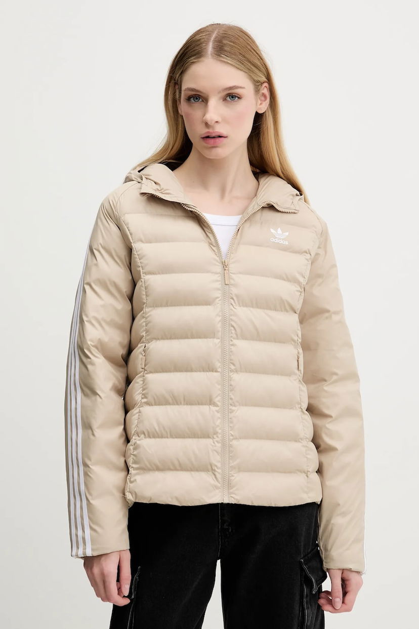 Puhovka adidas Originals adidas Originals Slim Jacket Bež | JX2940