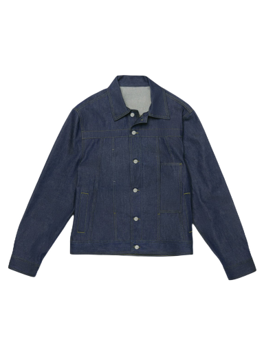 Srajce Jacquemus Veste De Nimes Paneled Mornarica | 226DE013-1015-38A