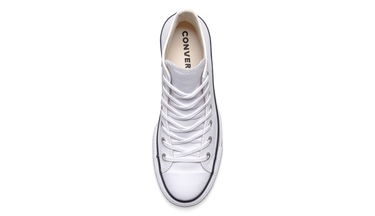 Superge in čevlji Converse Chuck Taylor All Star Platform Leather High-Top Bela | 561676C, 2