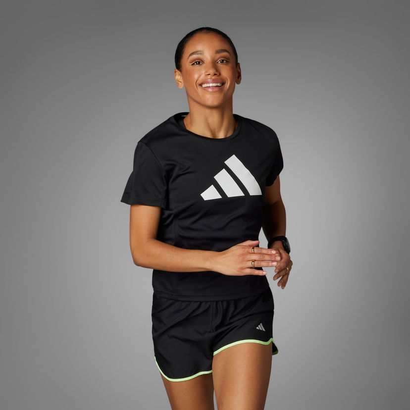 Majica adidas Performance Run It T-Shirt Črna | IL7227