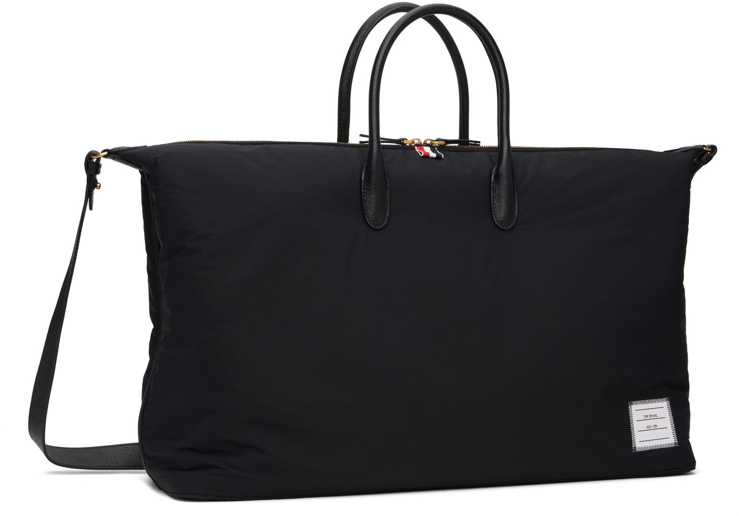Potovalna torba Thom Browne Thom Browne Polly Twill Duffle Bag Črna | UAG219A-07259, 1