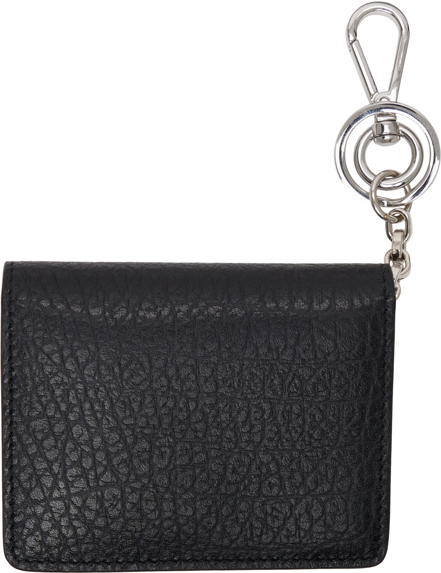 Denarnica Acne Studios Folded Leather Wallet Črna | CG0246-, 1