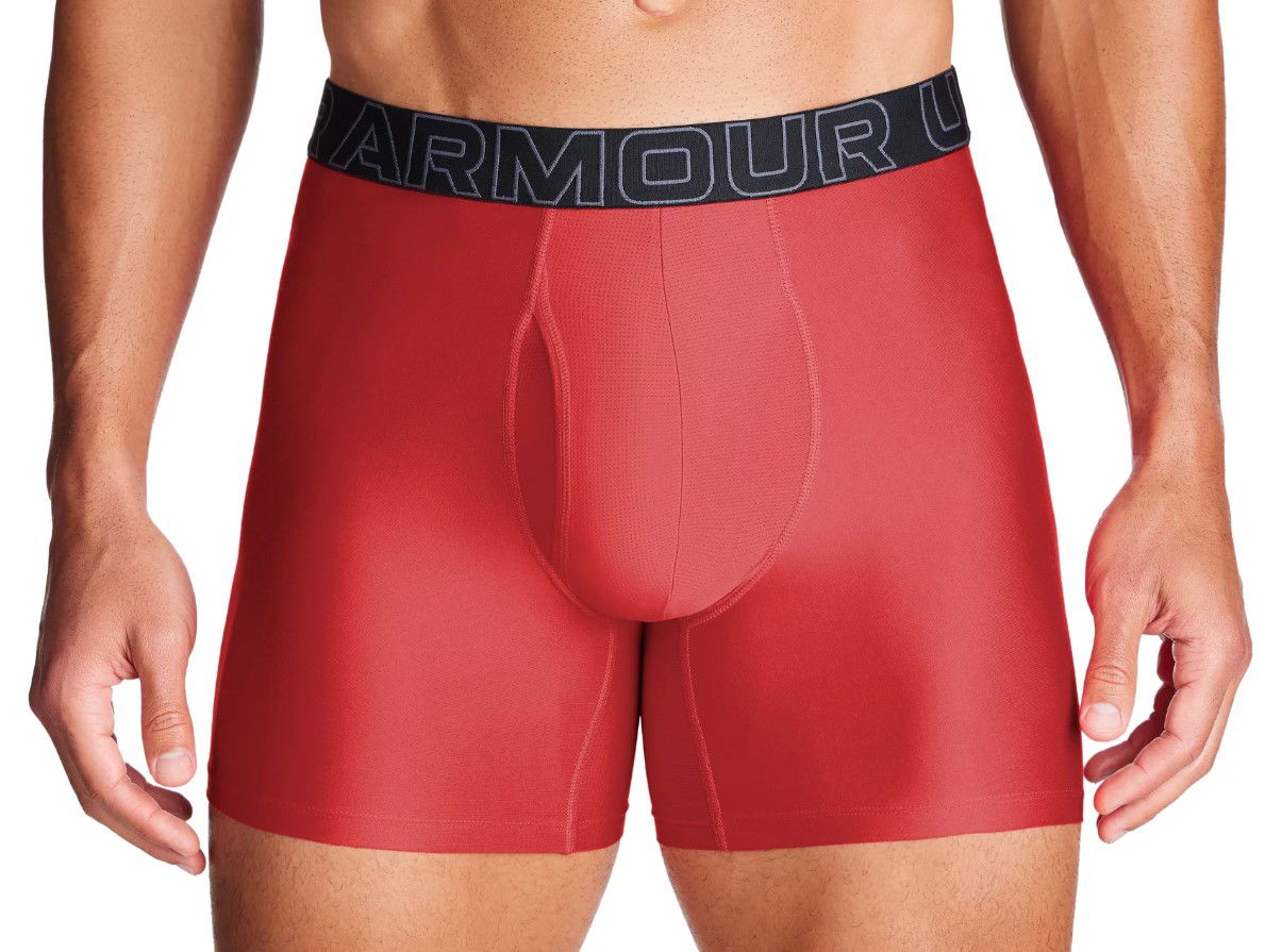 Boksarice Under Armour Perf Tech 6in-RED Rdeča | 1383878-600, 0