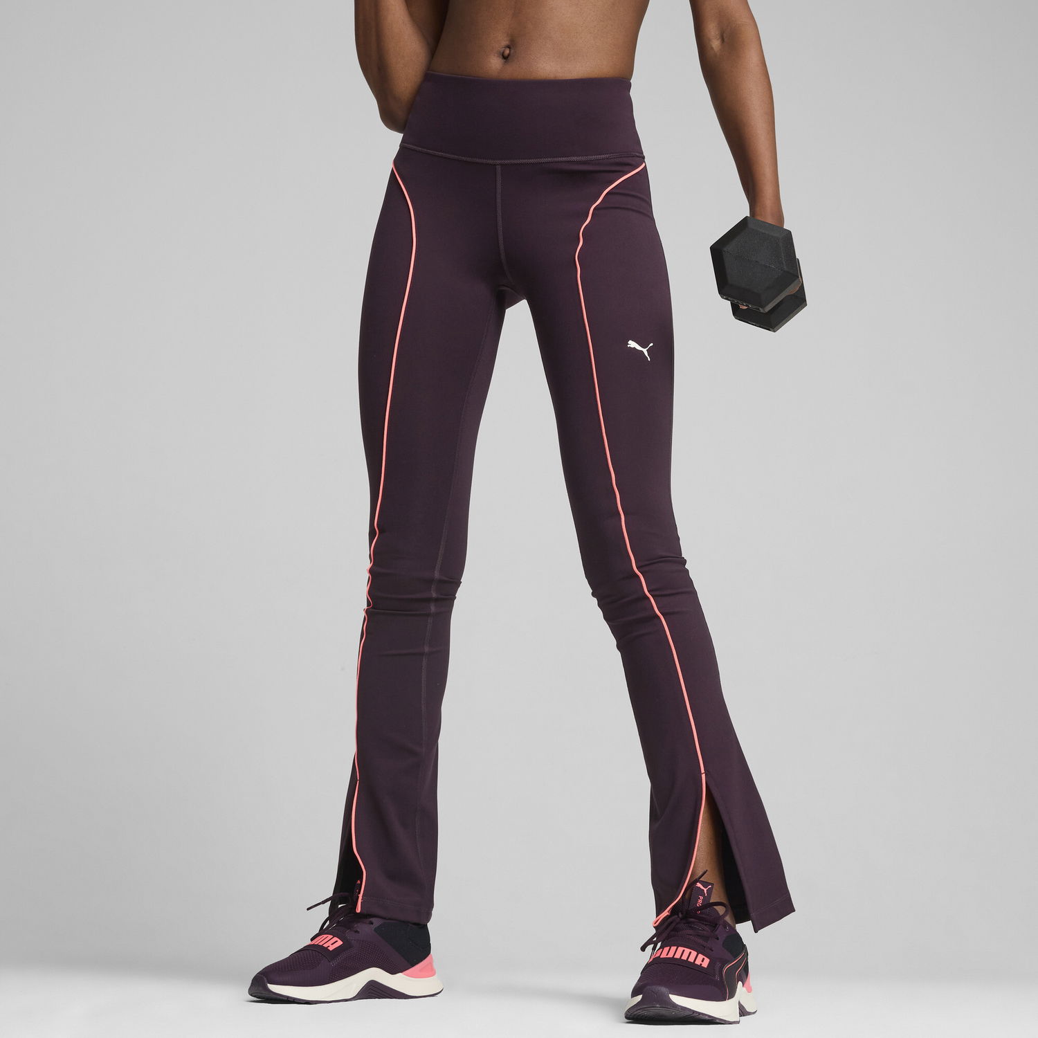Pajkice Puma CLOUDSPUN High-Waisted Flare Training Pants Lila | 525770_44, 0