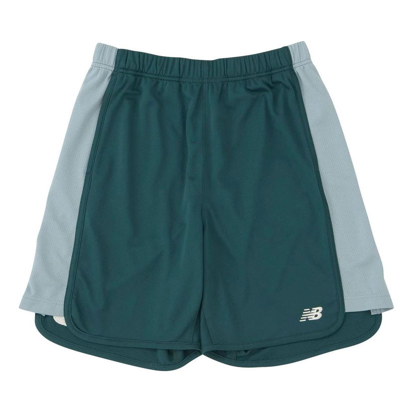 Kratke hlače New Balance Side Panel Shorts Modra | AMS45076-NWG