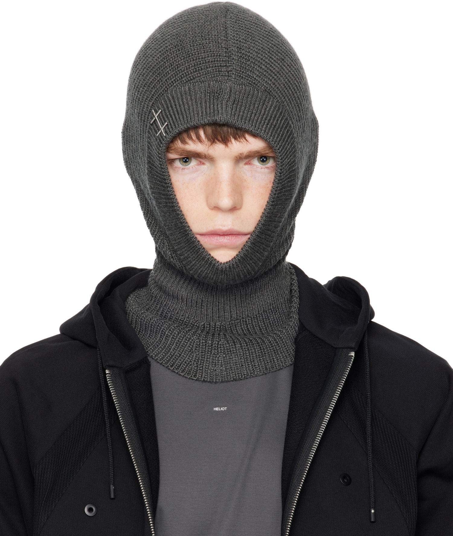 Klobuk HELIOT EMIL HELIOT EMIL Nebula Balaclava Siva | PREAW25_16_122_DGY05, 0