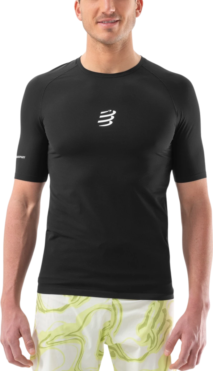 Majica Compressport Compressport Trail Racing Short Sleeve T-Shirt Črna | atsm3639-atsm3639000