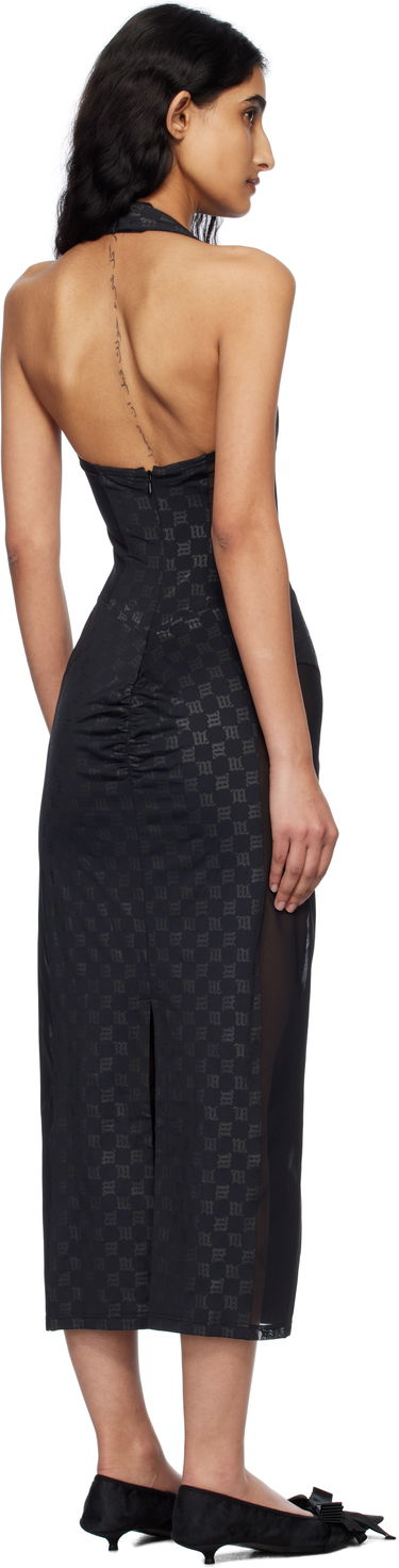 Obleke MISBHV MISBHV Shape Up Midi Dress Črna | 250W804, 2