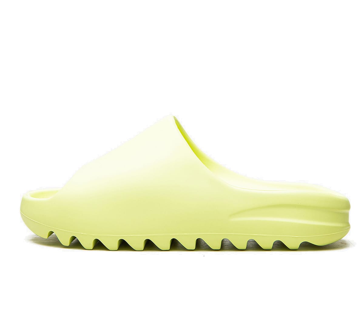 Superge in čevlji adidas Yeezy Yeezy Slide "Glow Green" Zelena | GX6138, 0