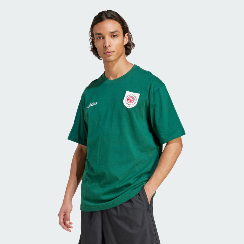 Majica adidas Performance Football Club Graphic Tee Zelena | JX3057