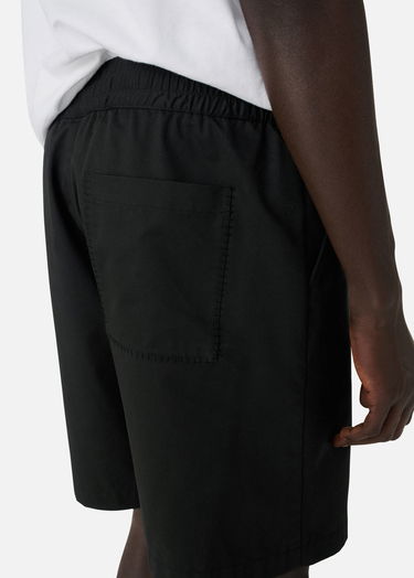 Kratke hlače AXEL ARIGATO Embroidered Training Shorts Črna | A3124002, 3