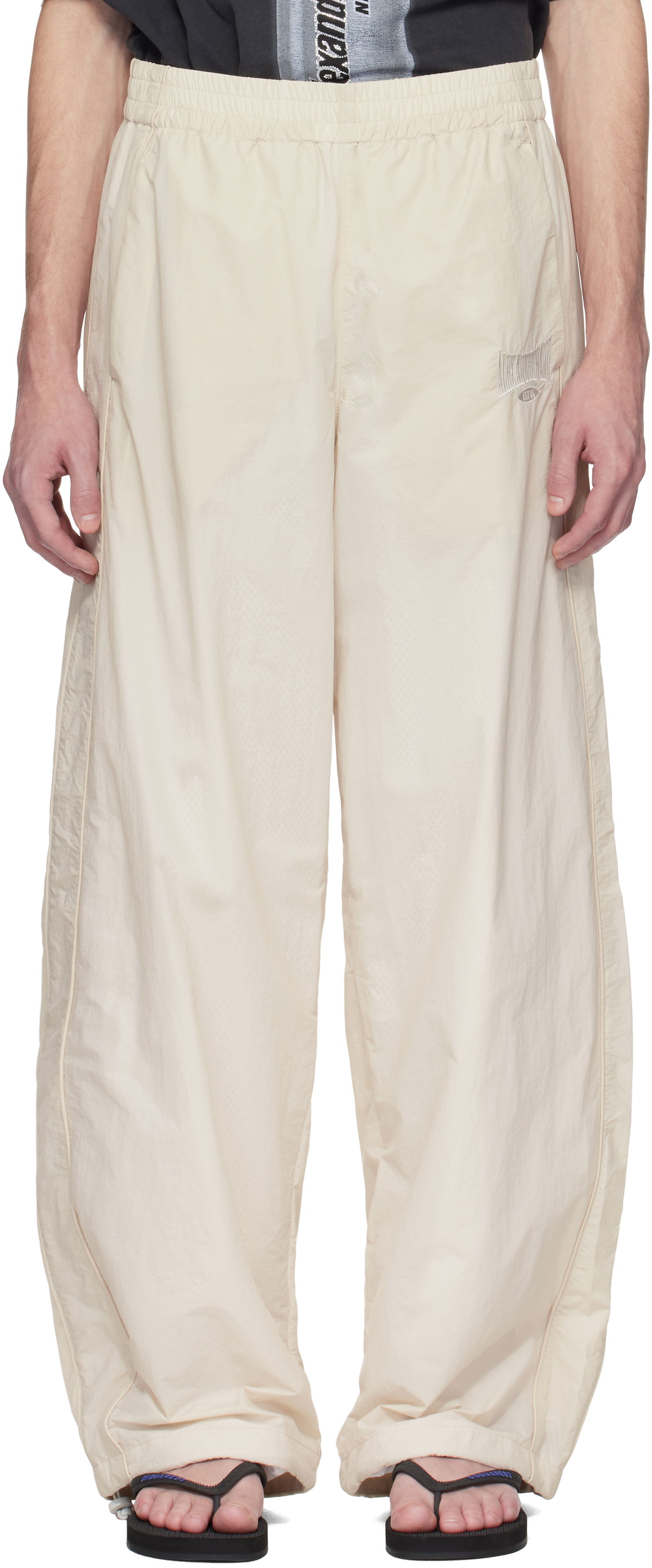 Trenirka Alexander Wang Alexander Wang Track Pants Bež | UWC2254116, 0